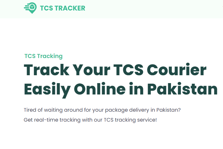 TCS shipment tracker